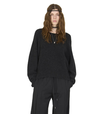 SILK CASHMERE CREWNECK