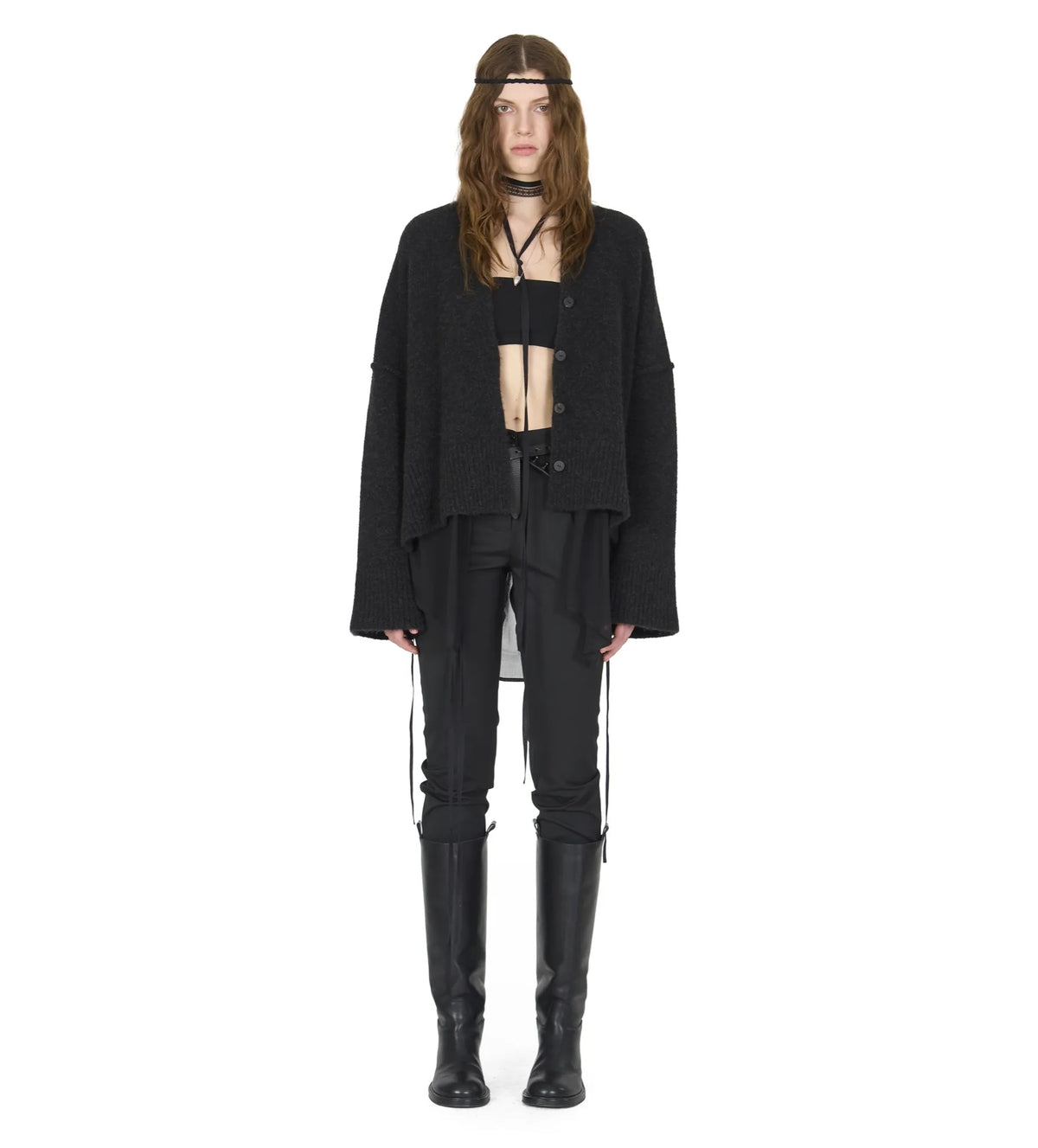 SILK CASHMERE CARDIGAN
