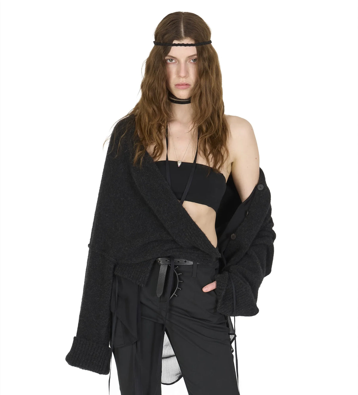 SILK CASHMERE CARDIGAN