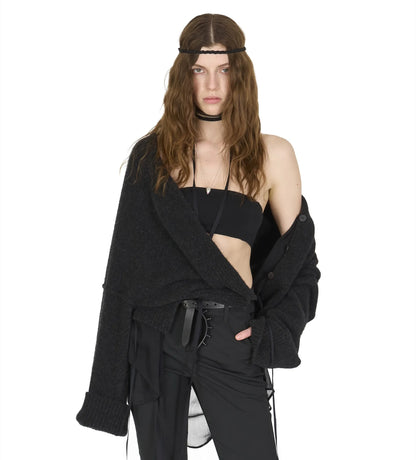 SILK CASHMERE CARDIGAN