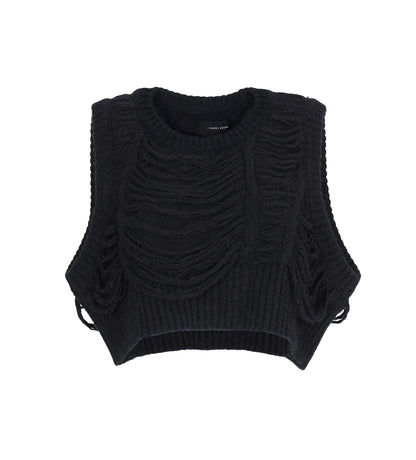 NEEDLE-DROP GILET