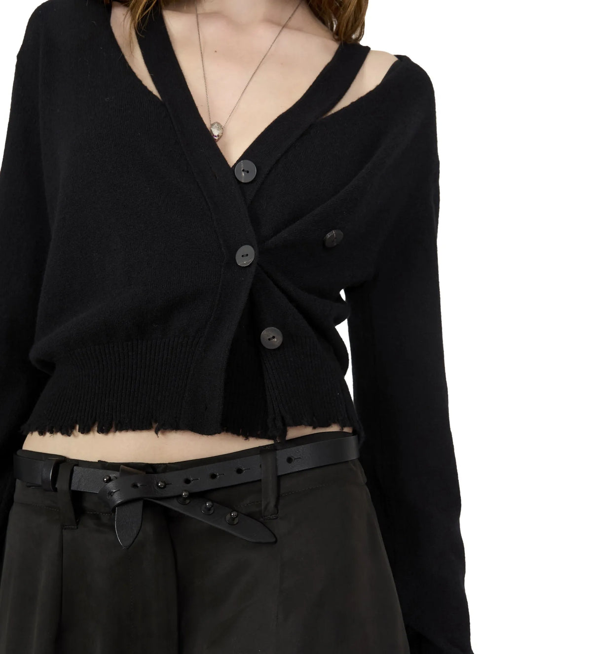 MICRO DOUBLE CARDIGAN