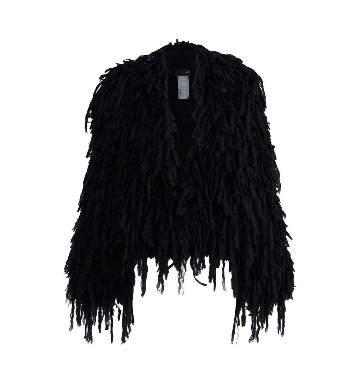 KNIT FURCOAT