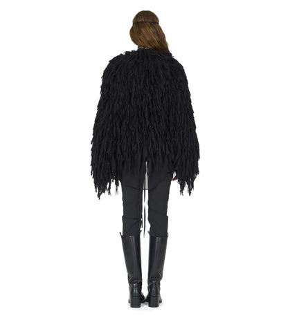 KNIT FURCOAT