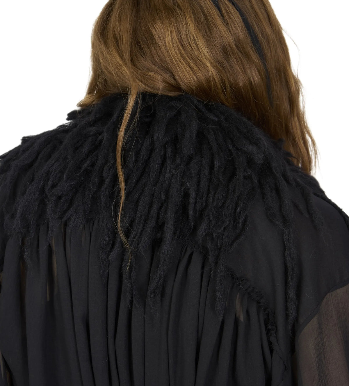 KNIT FUR GILET