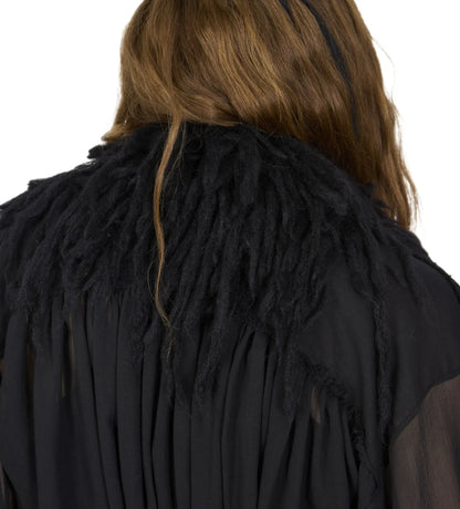 KNIT FUR GILET