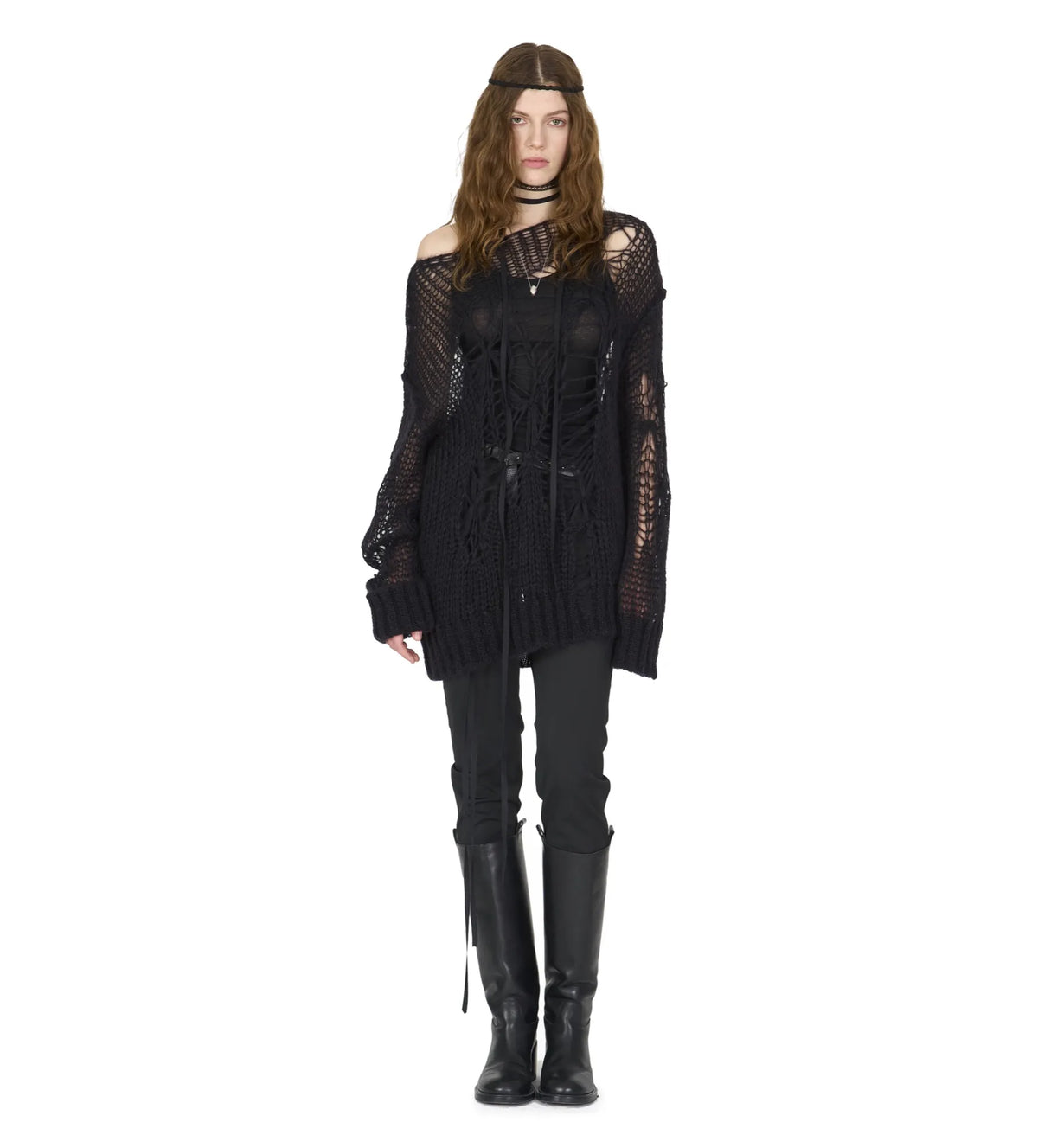 POETIC OPENWORK KNIT
