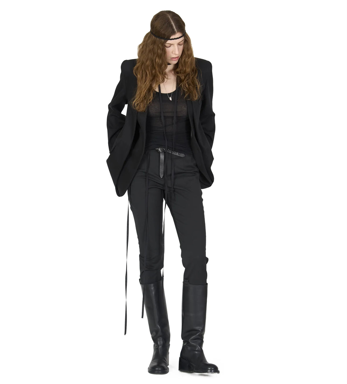 DIAGONAL DOUBLE BLAZER
