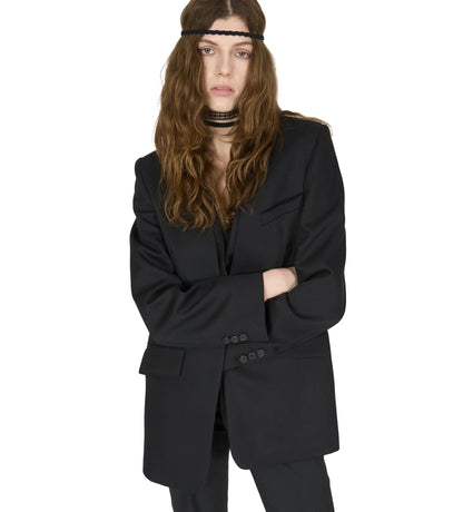DIAGONAL DOUBLE BLAZER