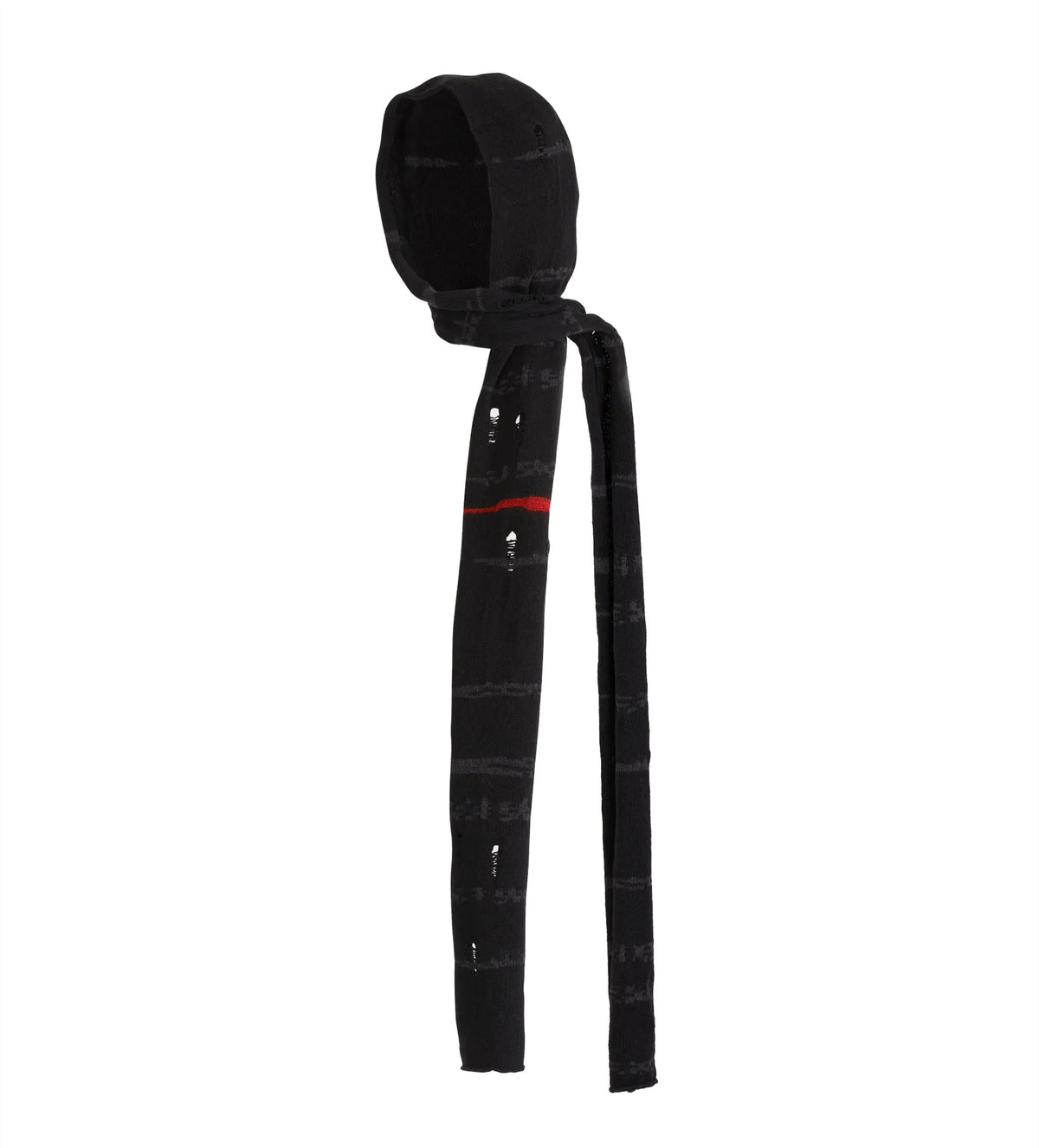 HOODED KNIT SCARF