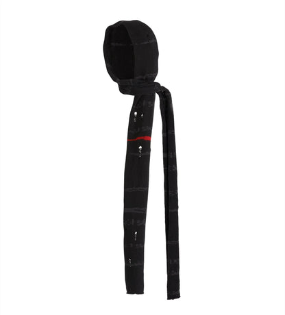 HOODED KNIT SCARF
